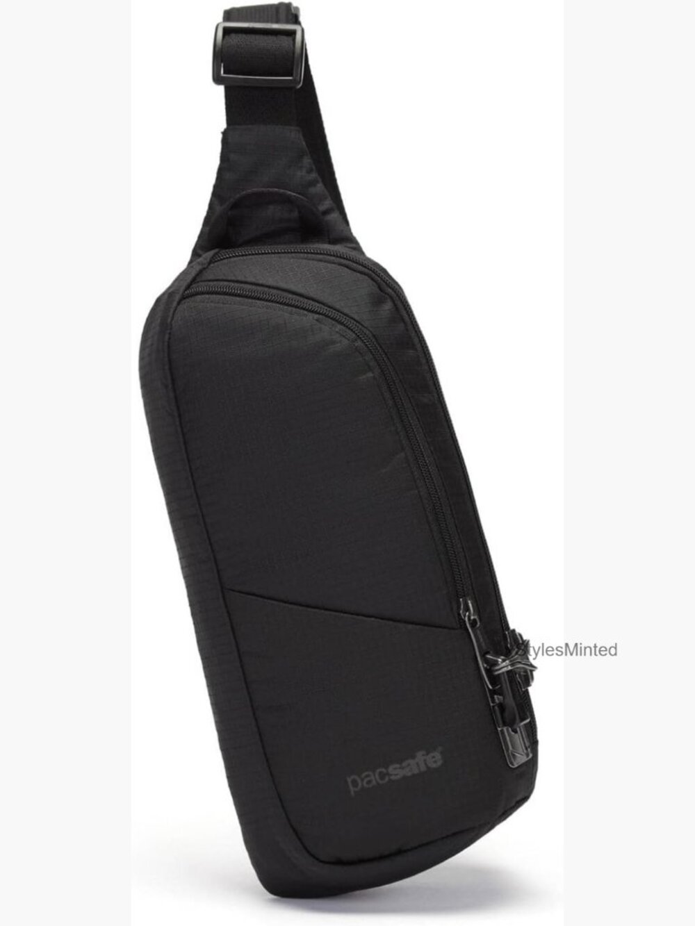 Anti-Theft Sling Pack 2.5L Lockable Crossbody Bag Travel